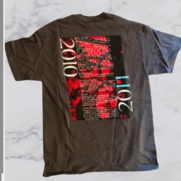 RUSH Time Machine Tour T-Shirt 2010-2011 Concert Tee M&O Knits NEVER WORN size M - Picture 2 of 5